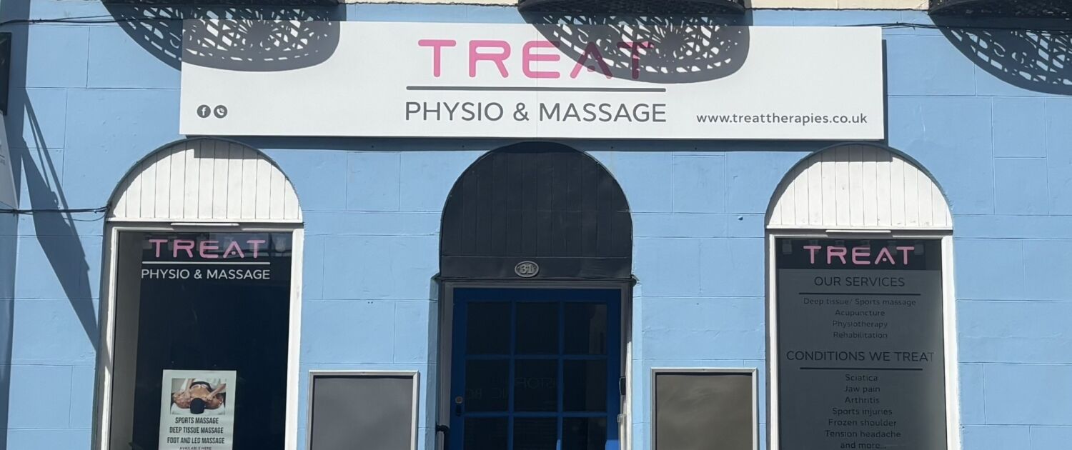 Treat Physio & Massage clinic on Bonnygate in Cupar, Fife
